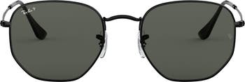 Ray-Ban 51mm Polarized Geometric Sunglasses | Nordstrom display picture 1