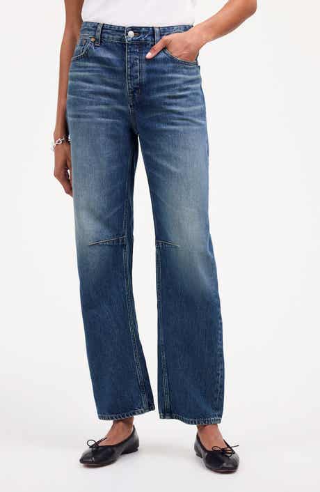 Madewell Darted Barrel Leg Jeans
