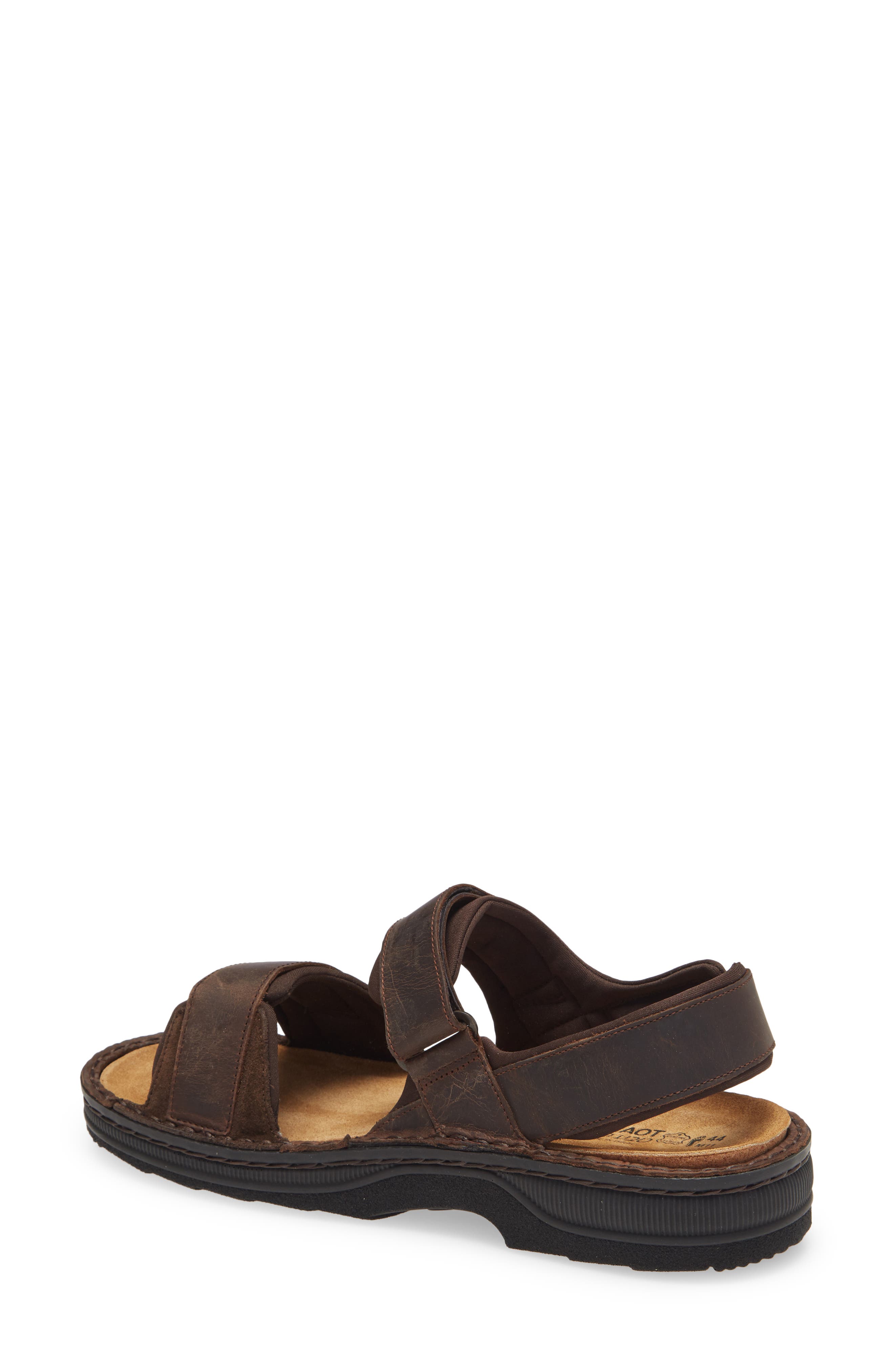 Arthur Sandal, Alternate, color, CRAZY HORSE LEATHER