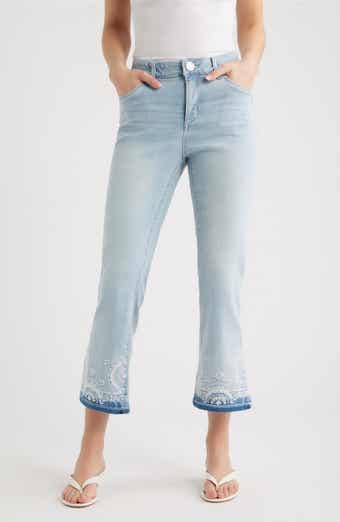 Bennett High Waist Ankle Barely Bootcut Jeans