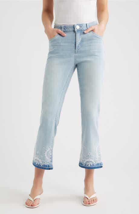 Bennett High Waist Ankle Barely Bootcut Jeans