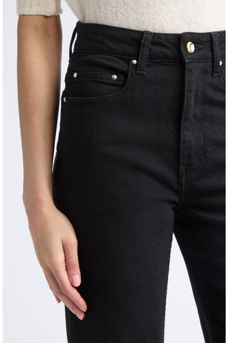 Flex High Waist Straight Leg Jeans, Alternate, color, DUSK WASH