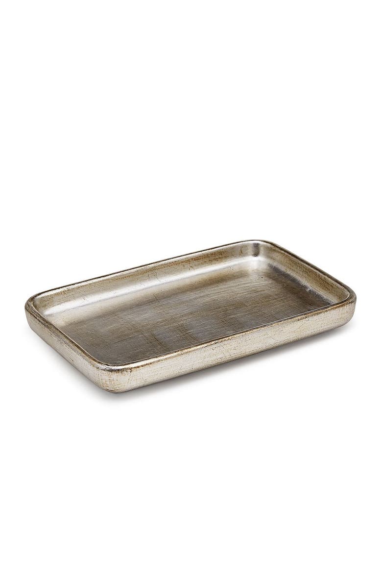 Ava Silver Amenity Tray, Main, color, SILVER