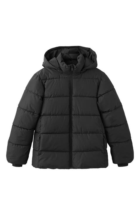 Hooded Puffer Coat
