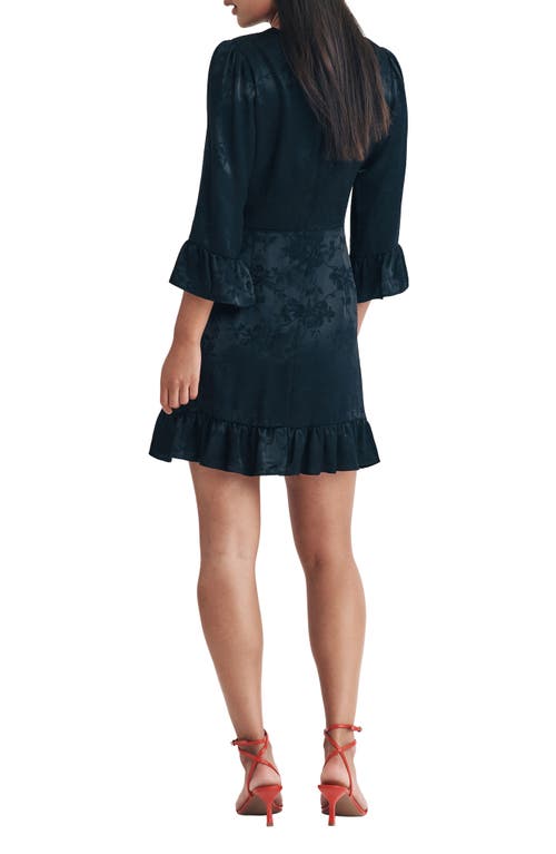 NOBODY'S CHILD NOBODY'S CHILD FLEUR FLORAL SATIN MINIDRESS