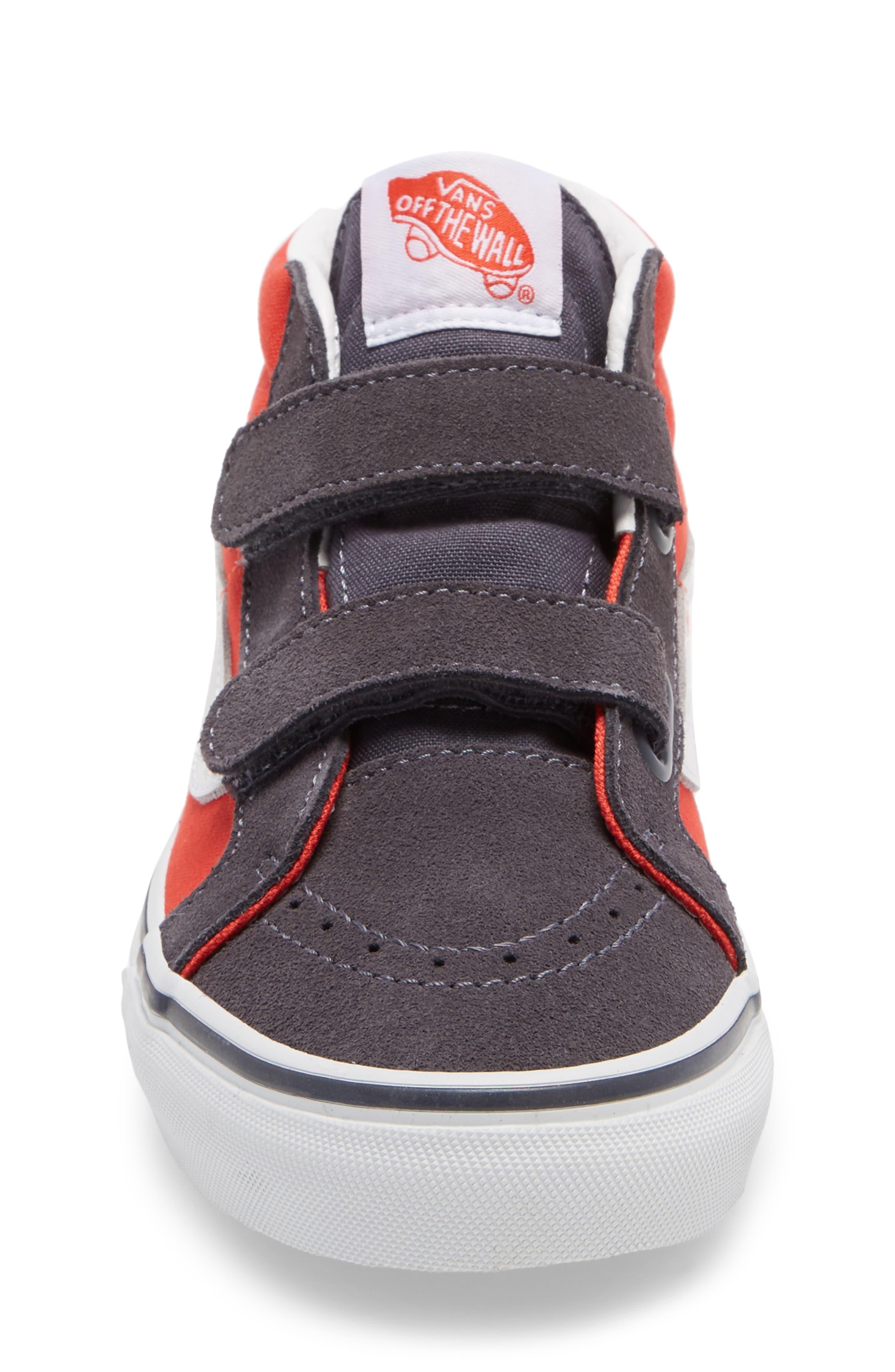 Sk8-Mid Reissue V Sneaker, Alternate, color, GRENADINE/ PERISCOPE