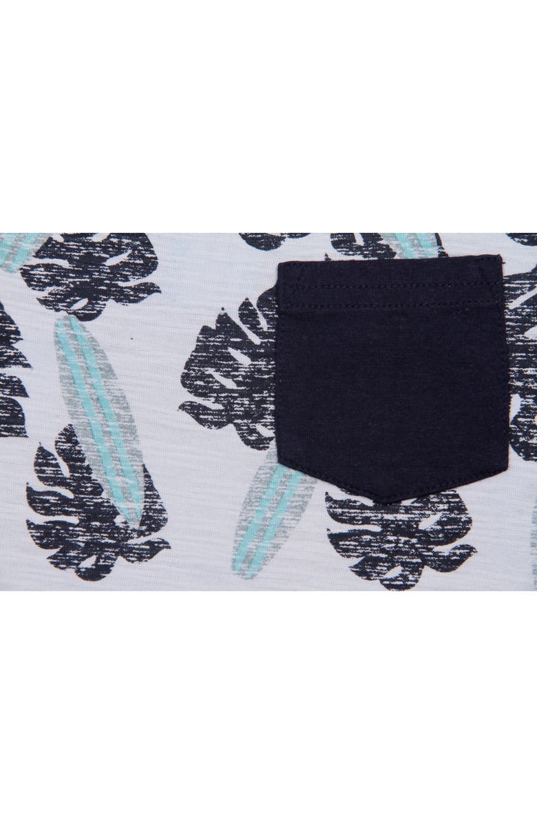 Bear Camp Kids' Surf Palm Cotton Pocket T-Shirt, Alternate, color,