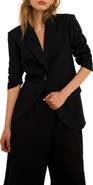 MINT VELVET Single Breasted Long Sleeve Blazer