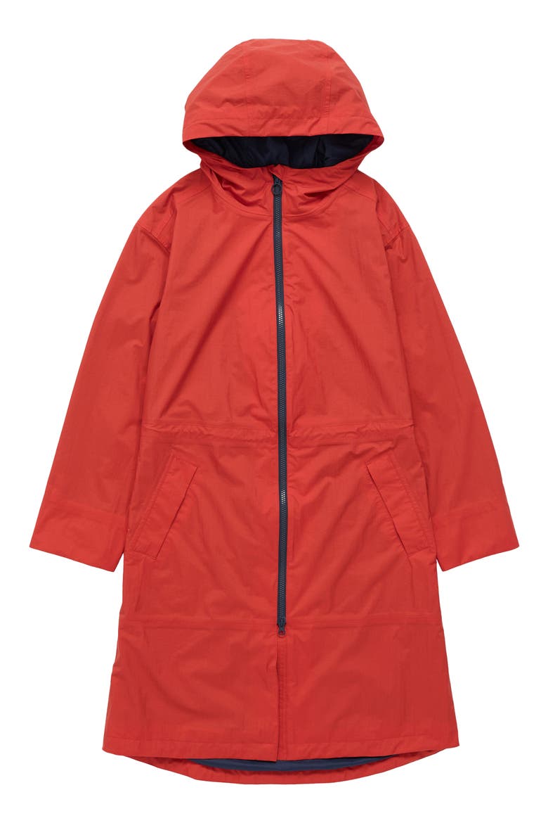 Mistborne Waterproof Hooded Raincoat, Alternate, color, DARK CINNAMON