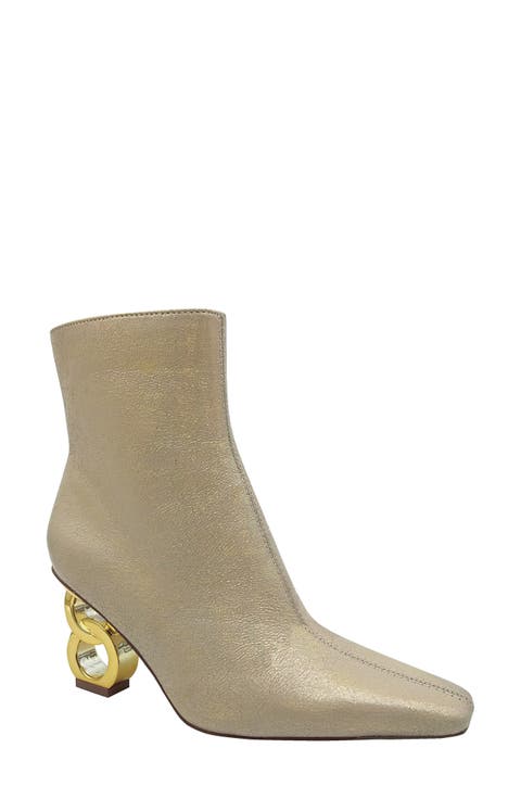 Roxy Pebbled Ankle Boot (Women)