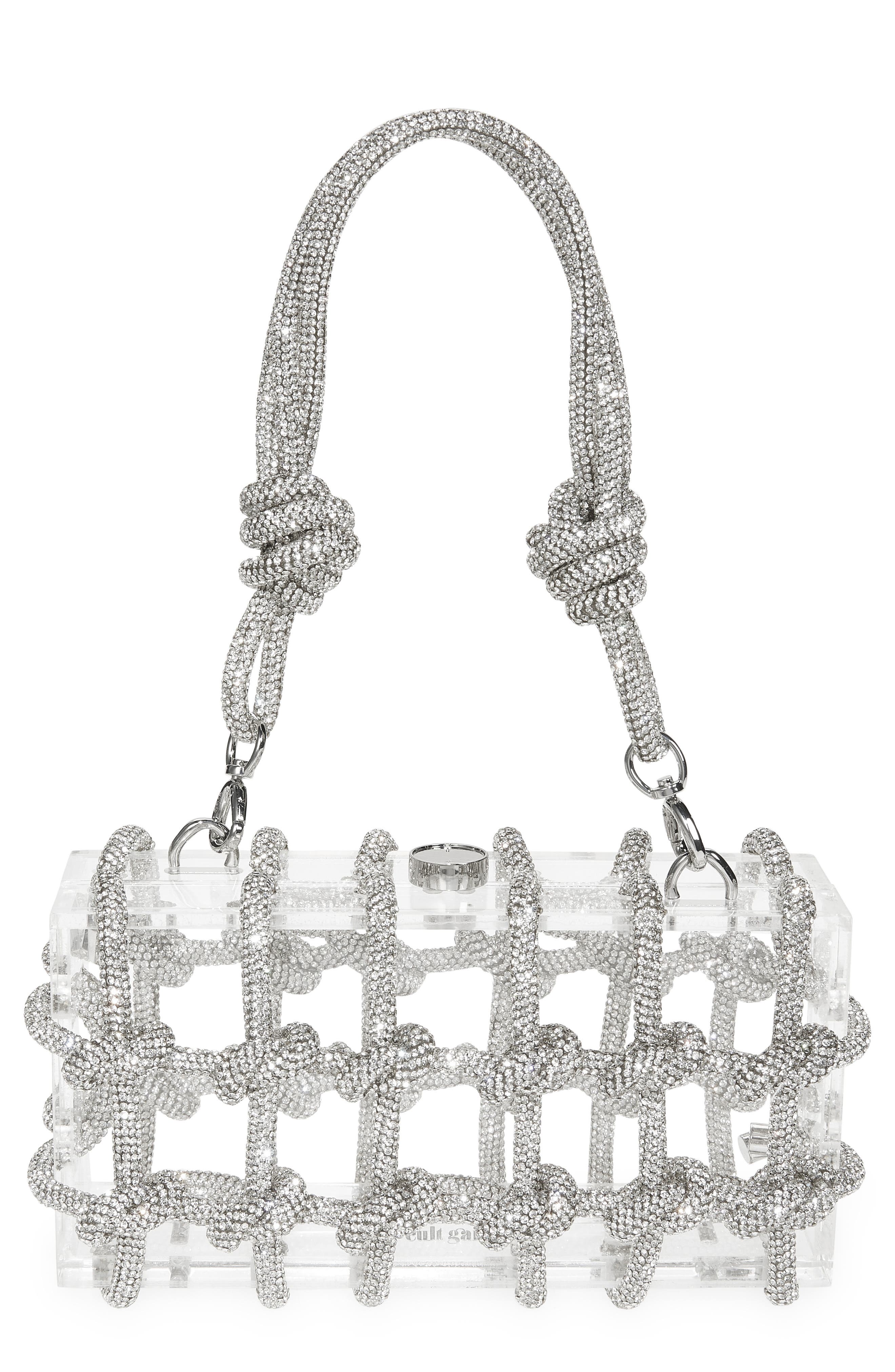 Bess Shoulder Bag, Main, color, CLEAR