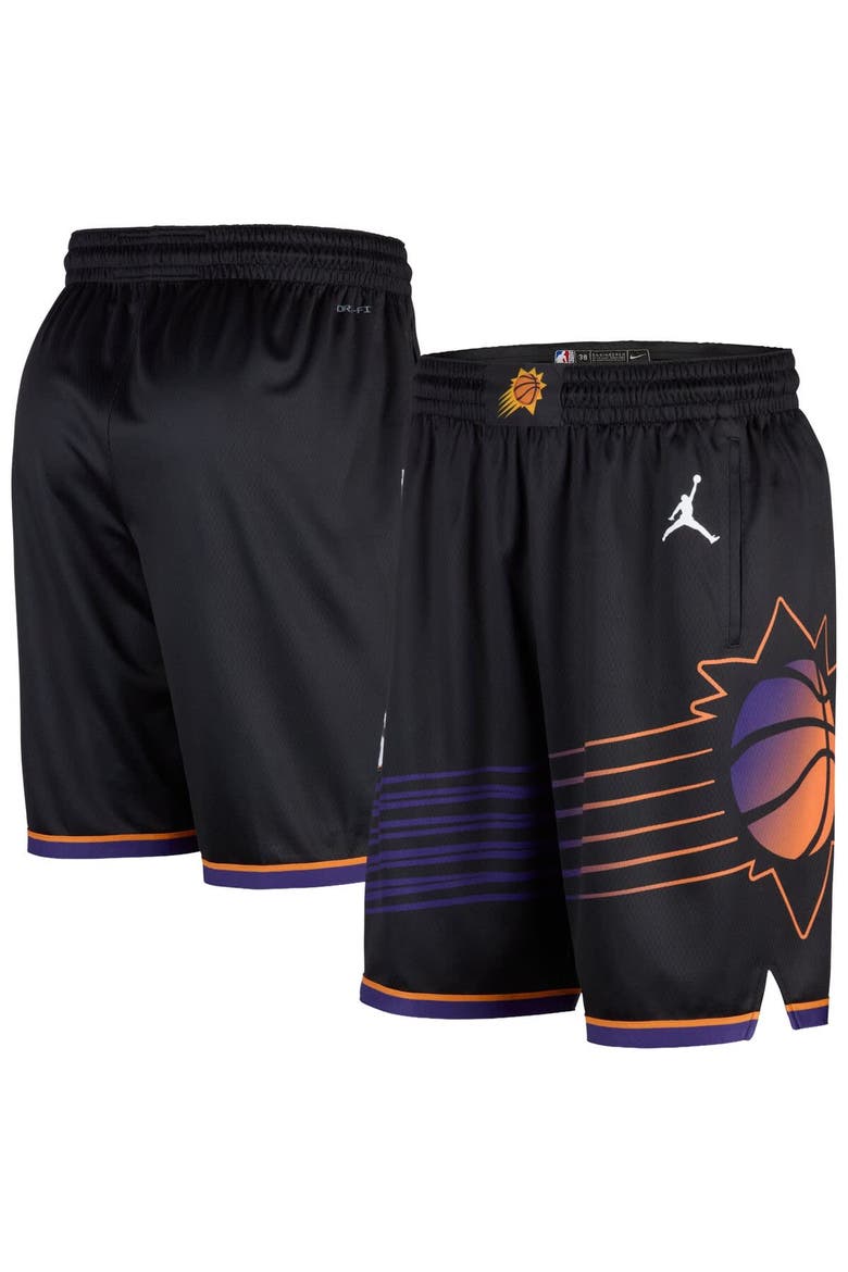 Men's Jordan Brand Black Phoenix Suns 2024/25 Swingman Shorts - Statement Edition, Main, color, Black