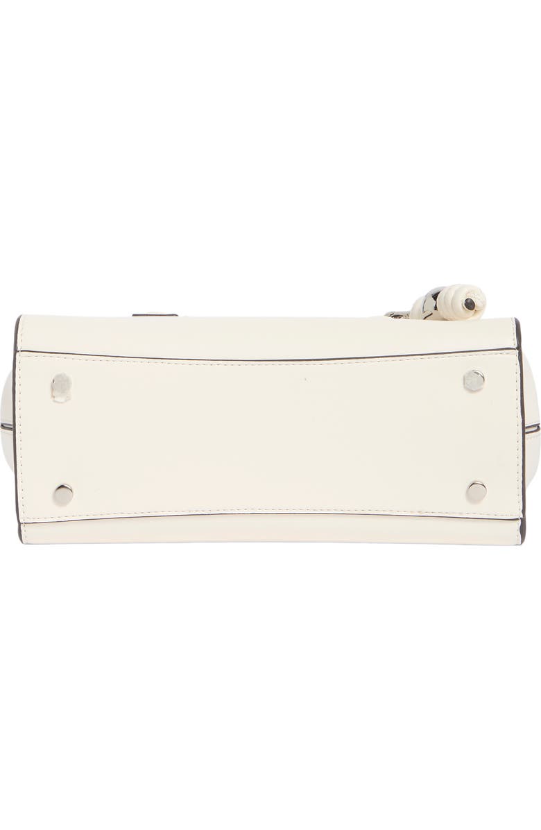 Steve Madden Bmimi Faux Leather Satchel, Alternate, color, Ivory
