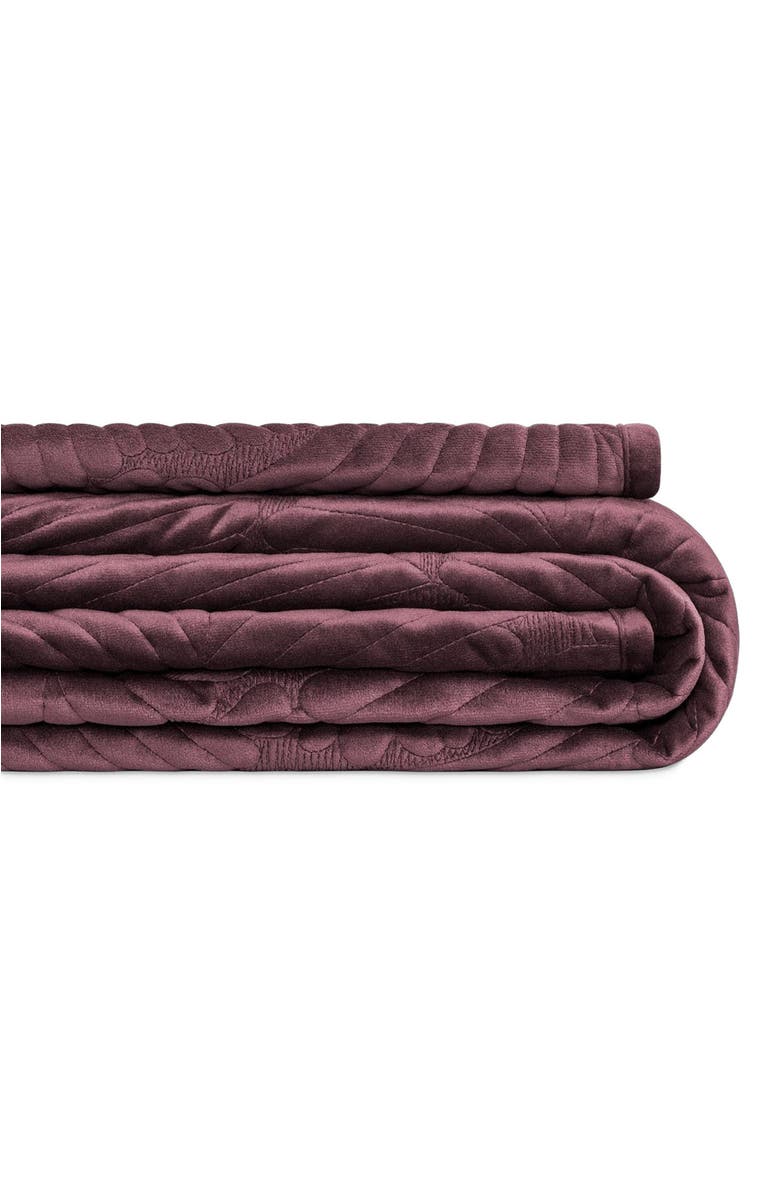 Togas Alfabia Bedcover, Alternate, color, Violet
