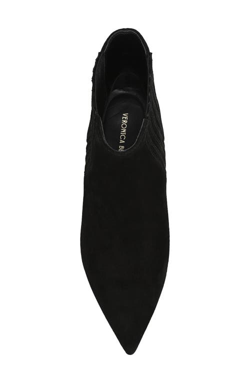 Veronica Beard Lisa Kitten Heel Bootie In Black