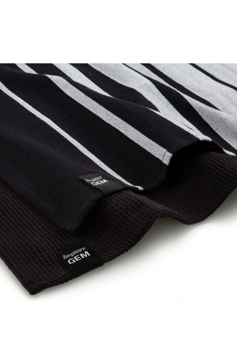 BergHOFF Gen 2-Piece Tea Towel Set, Alternate, color, Black