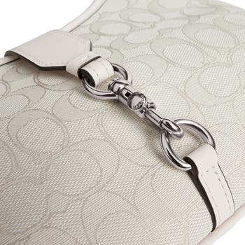 Hamptons Signature Jacquard Hobo Bag