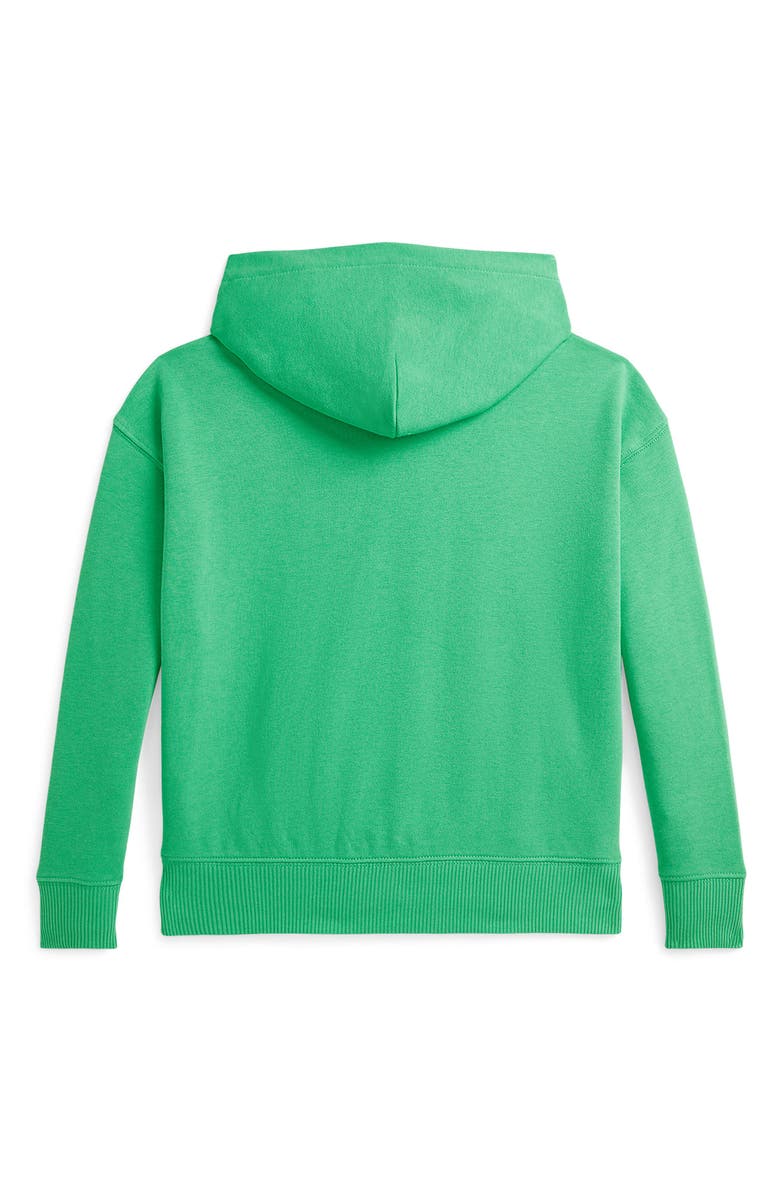 Polo Ralph Lauren Kids' Bubble French Terry Logo Graphic Hoodie, Alternate, color,