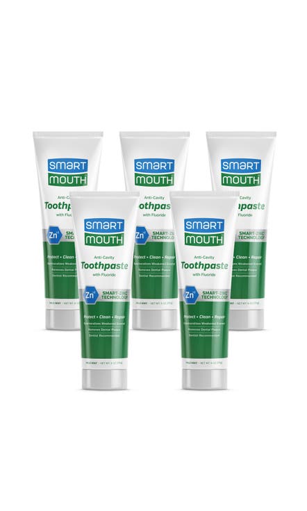 Anti-Cavity Fluoride Whitening Toothpaste 6 oz, 5-Pack