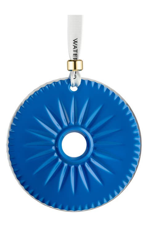 New Year Firework Disc Ornament