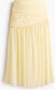 H&M Sheer Maxi Skirt