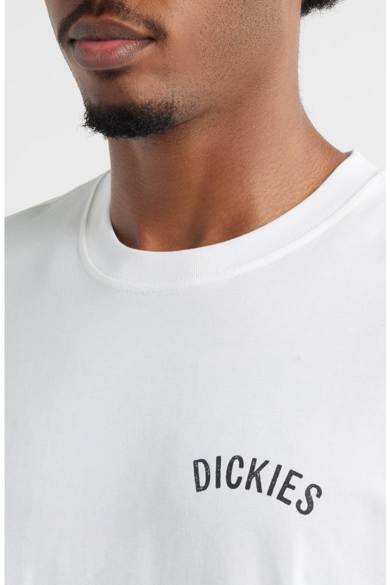 Snake Logo Graphic T-Shirt, Alternate, color, WHITE