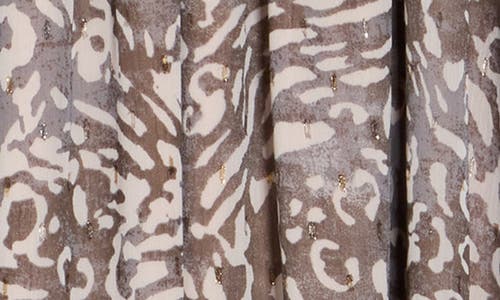 Renee C Animal Print Maxi Skirt In Charcoal