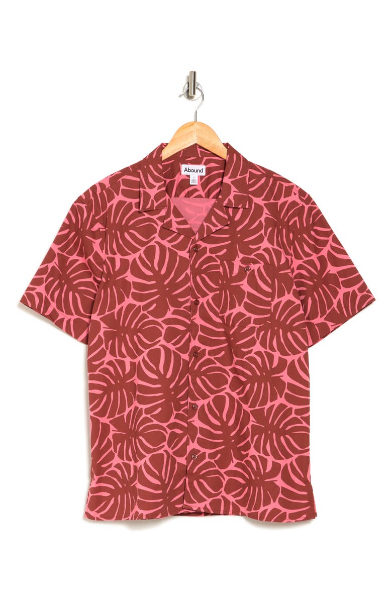 Abound Short Sleeve Camp Shirt, Alternate, color,