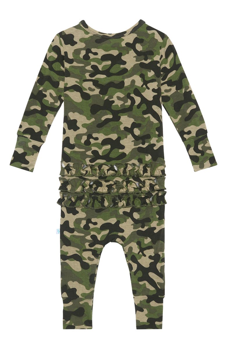 Posh Peanut Cadet Ruffle Romper, Alternate, color,