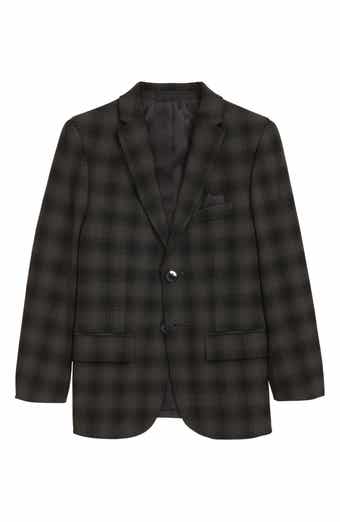 Kids' Shadow Plaid Sport Coat