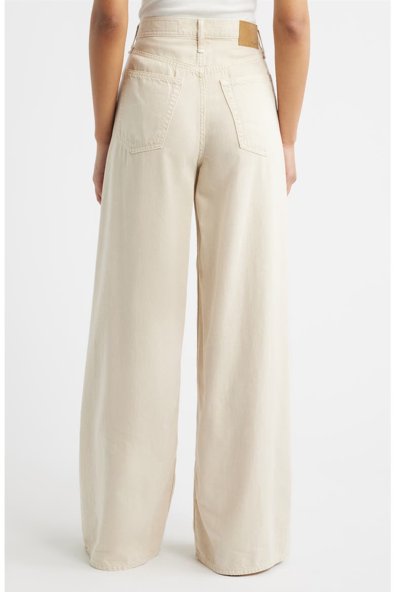 Sofie High Waist Wide Leg Jeans, Alternate, color, SANDSTONE