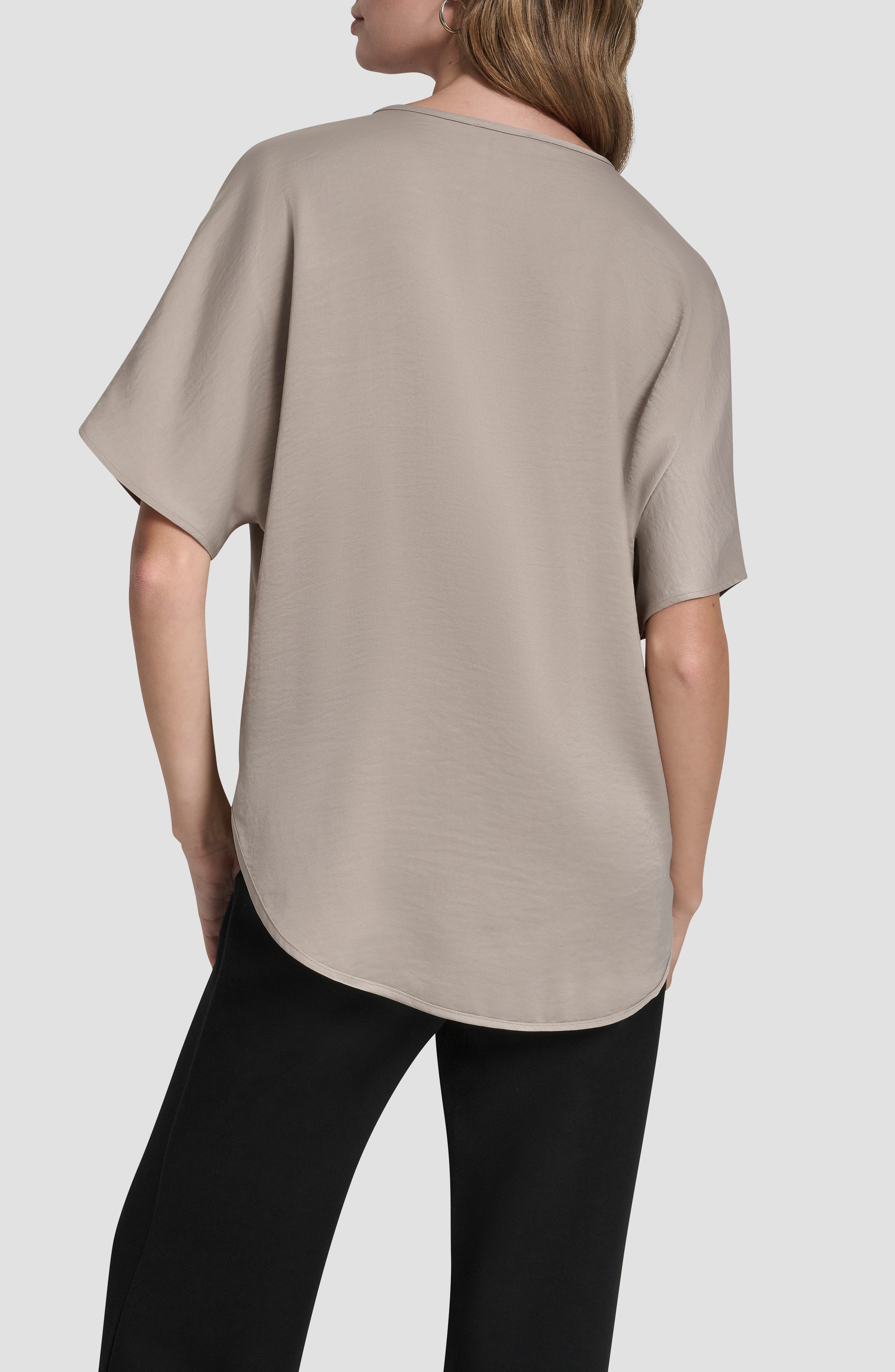 Short Sleeve Woven Top - image 4