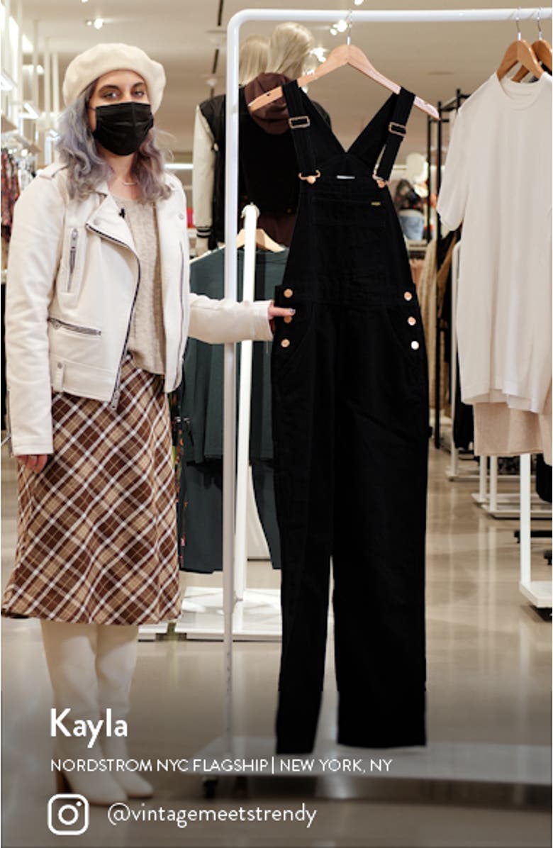Straight Leg Bib Overalls, sales video thumbnail