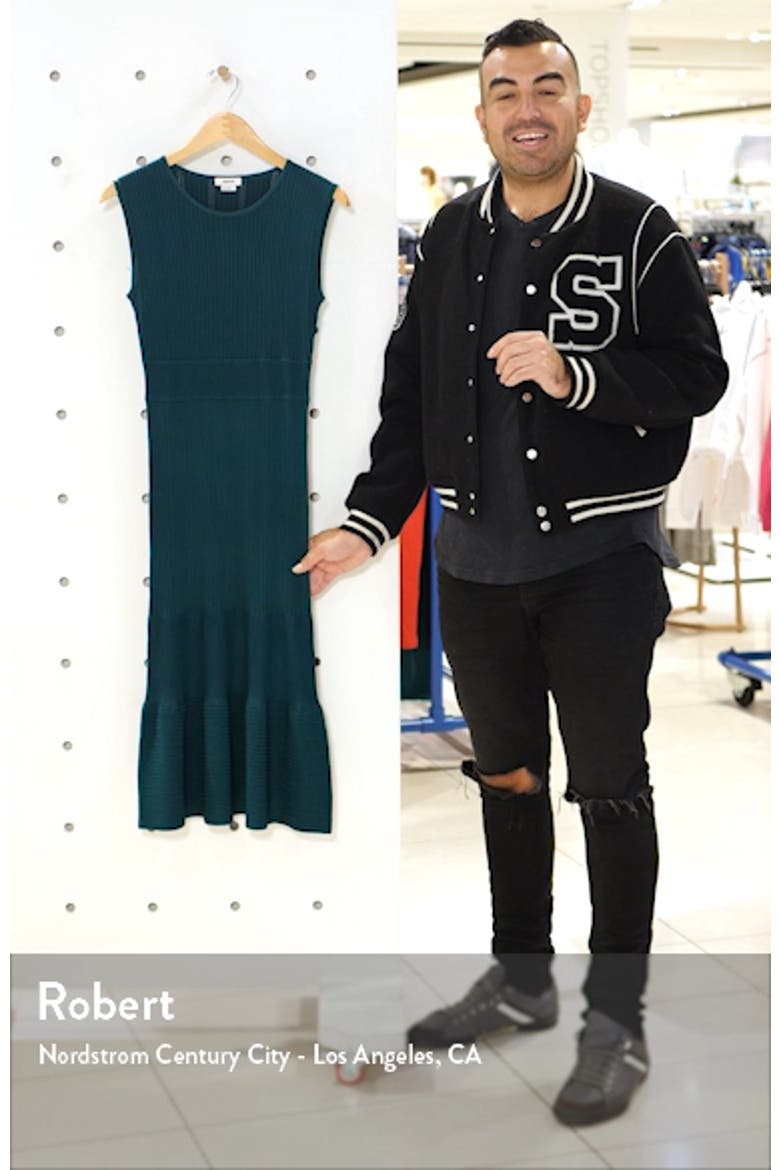 Pointelle Sweater Dress video