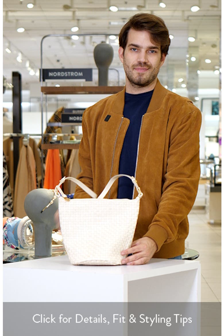 Petite Jeanne Woven Shoulder Bag video