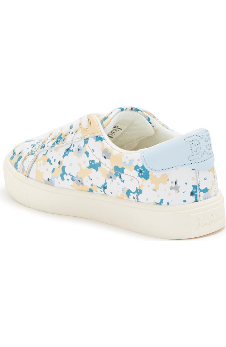 Sam Edelman Ethyl Floral Leather Sneaker, Alternate, color,
