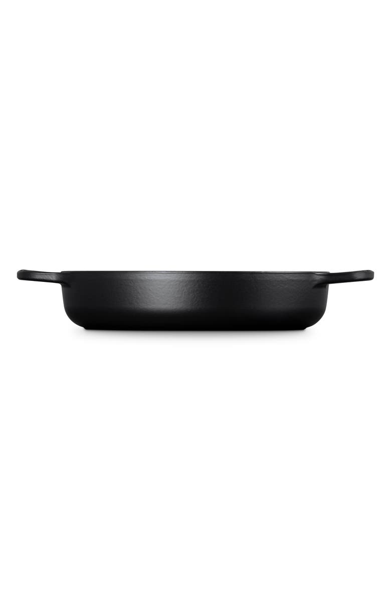 Le Creuset Signature Enamel Cast Iron Everyday Pan, Alternate, color, Licorice