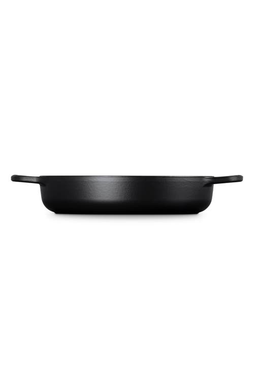 Le Creuset Signature Enamel Cast Iron Everyday Pan In Licorice