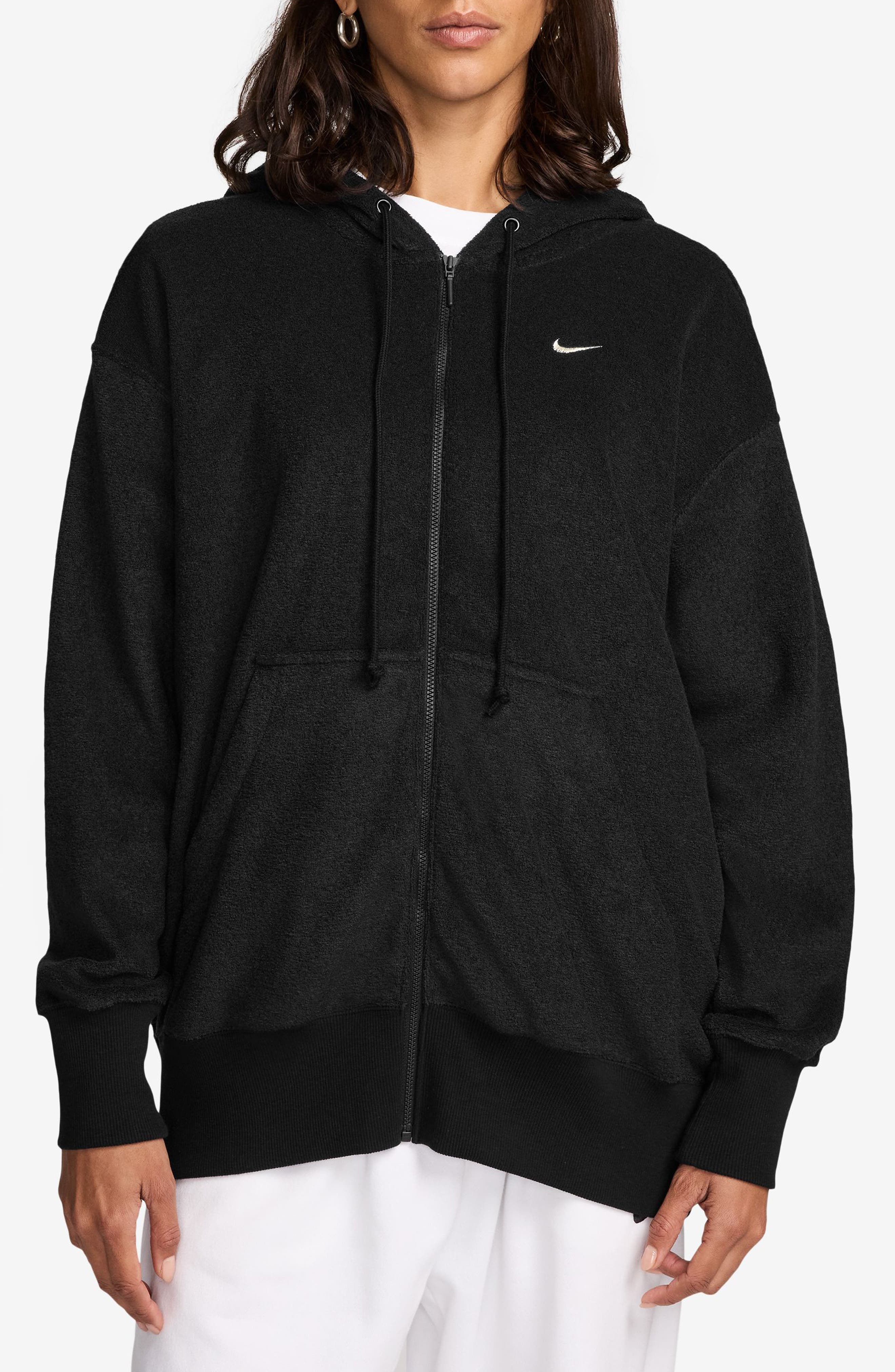 nike plush fleece jacket