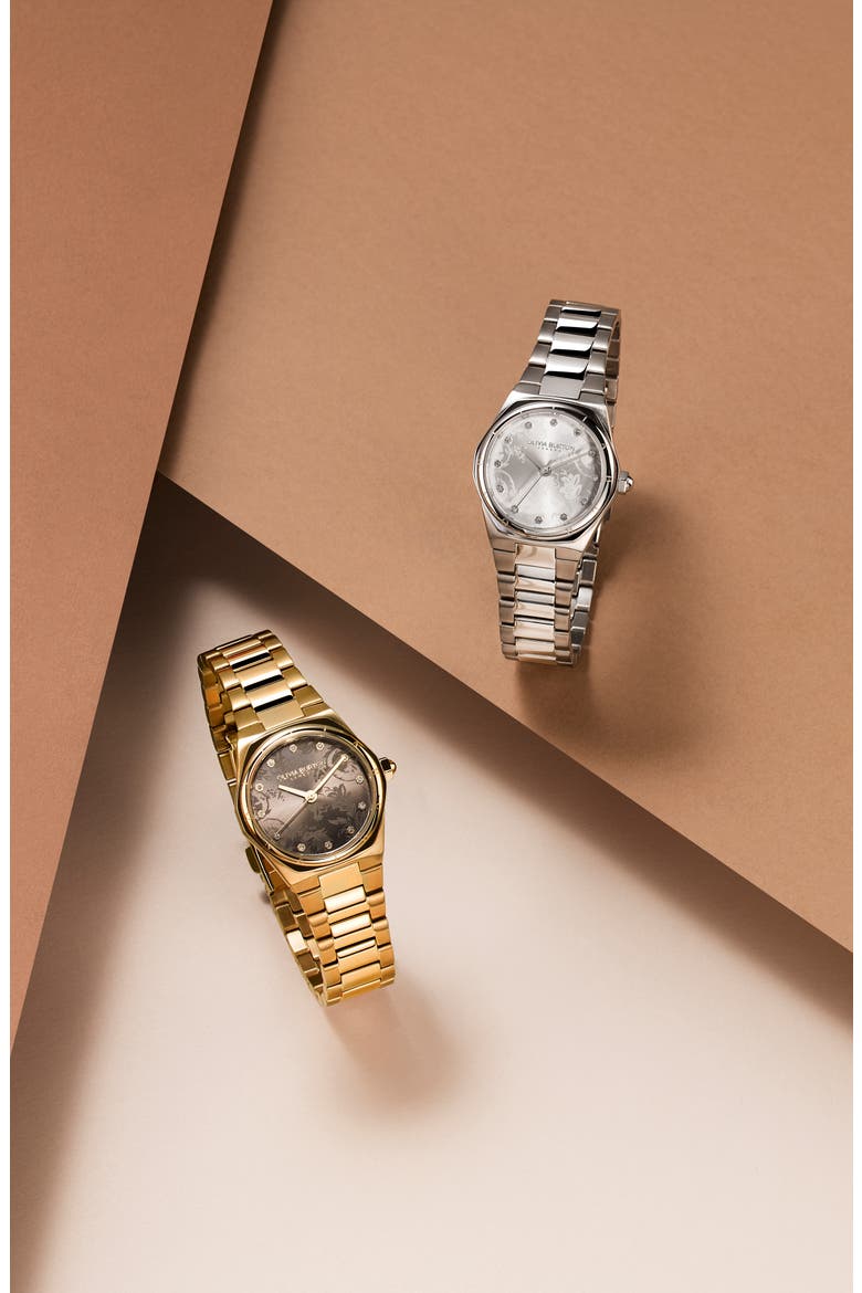 Mini Hexa Bracelet Watch, 28mm, Alternate, color, TAUPE