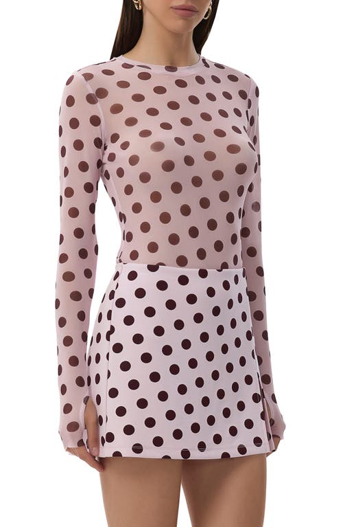 AFRM AFRM KAYLEE LONG SLEEVE MESH TOP 