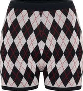 PCFG Daydreamers Argyle Knit Mini Short