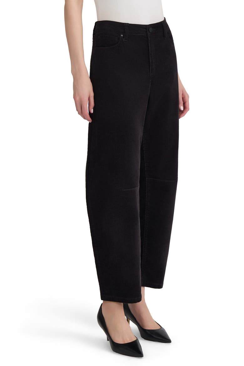 Lexington Barrel Leg Ankle Pants, Alternate, color, JONES BLACK