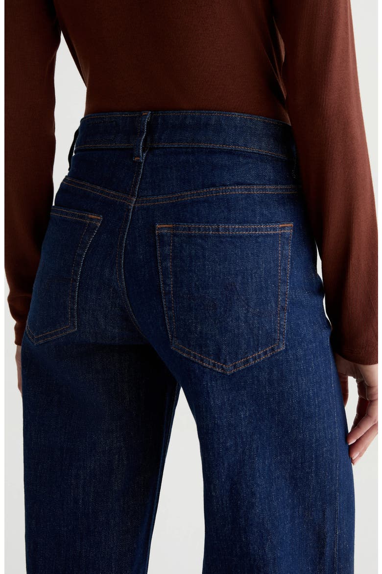 Saige Mid Rise Wide Leg Jeans, Alternate, color, AZURA