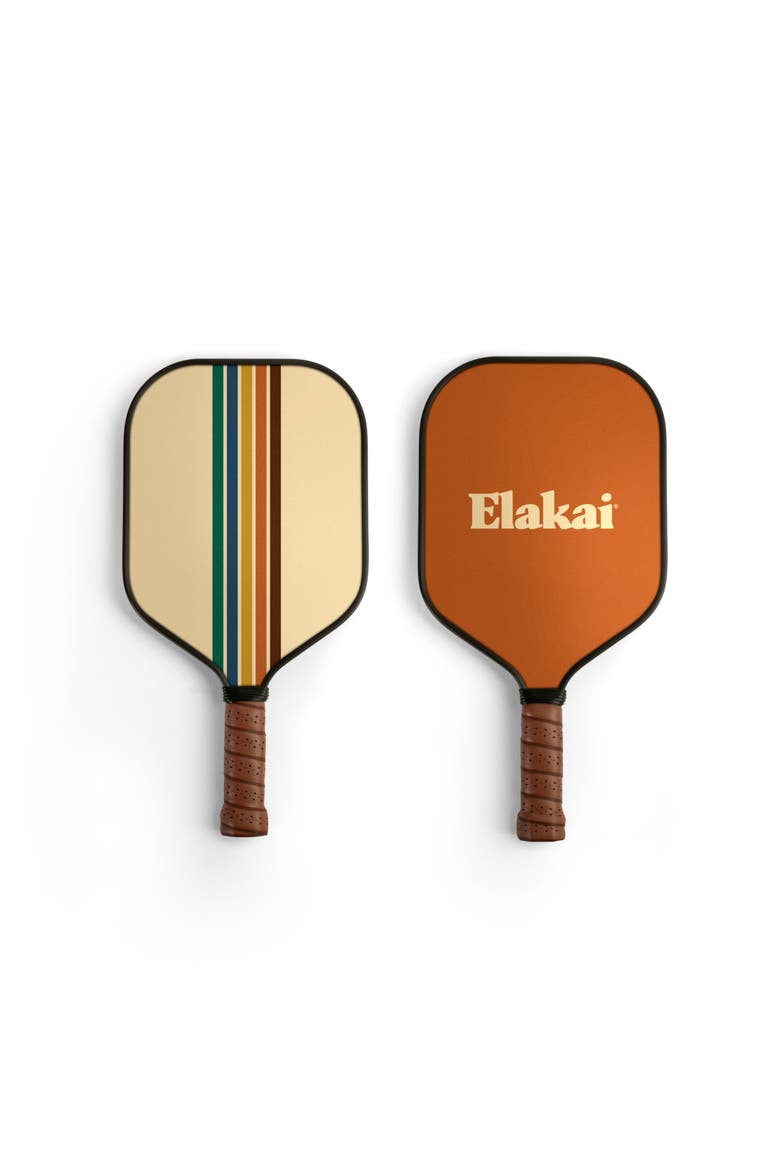 Pickleball 16mm Paddle, Alternate, color, Retro Stripes