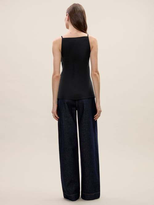 REBECCA TAYLOR REBECCA TAYLOR BEATRICE STRETCH LINEN TOP