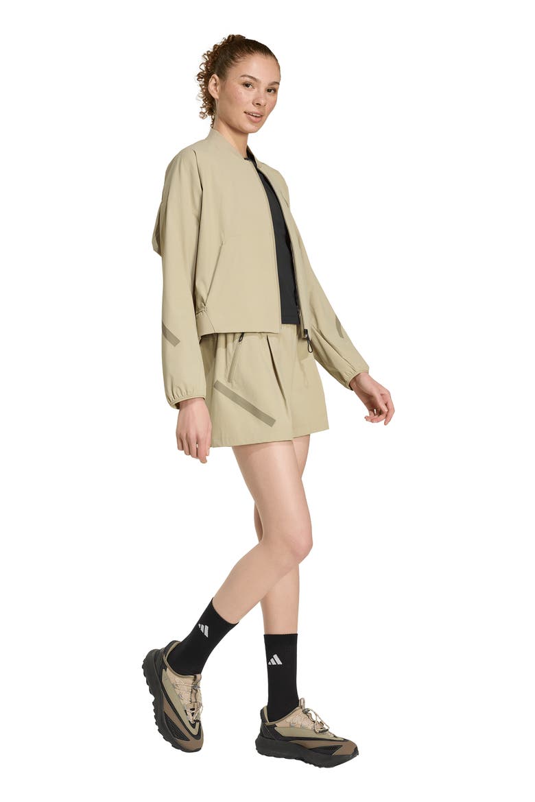 Z.N.E. Woven Stretch Nylon Shorts, Alternate, color, WONDER CARGO/