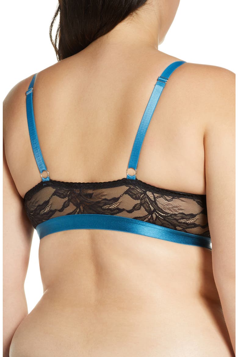 Allure Full Cup Nursing Bralette, Alternate, color, BLACK
