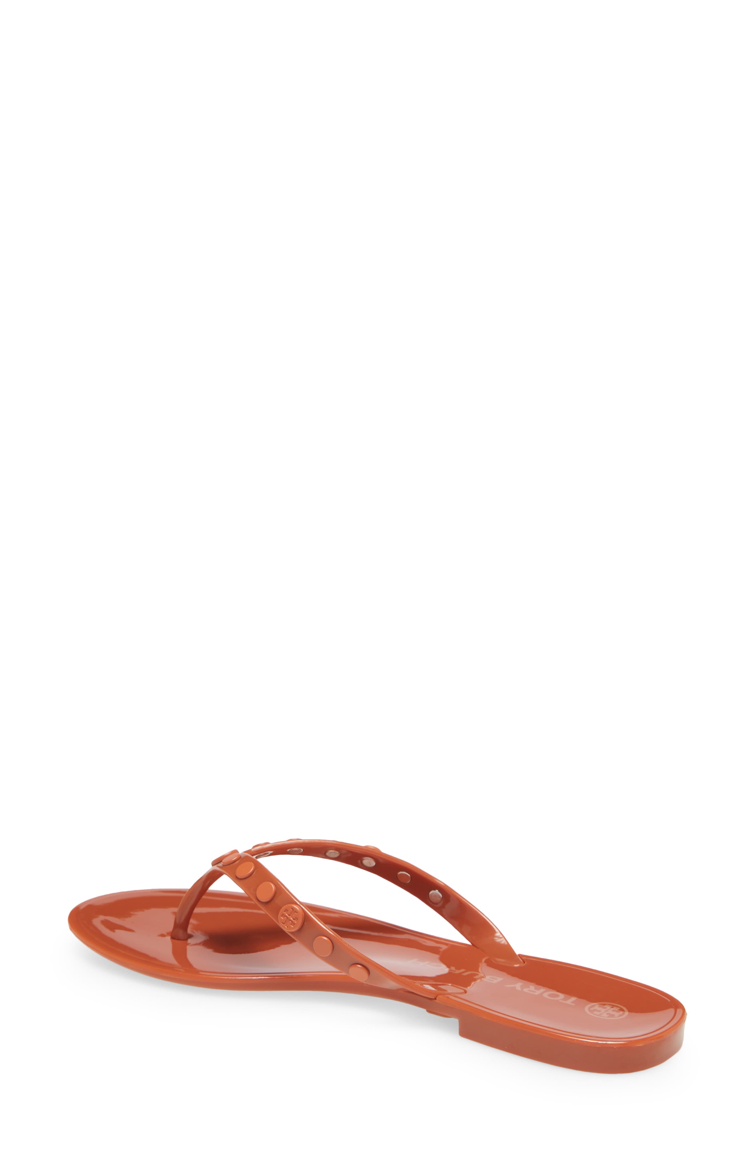 Tory Burch Studded Jelly Flip Flop, Alternate, color, 
