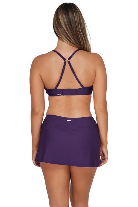 Sporty Swim Skirt Bottoms